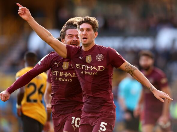 O defesa central John Stones, de 30 anos, marcou um golo